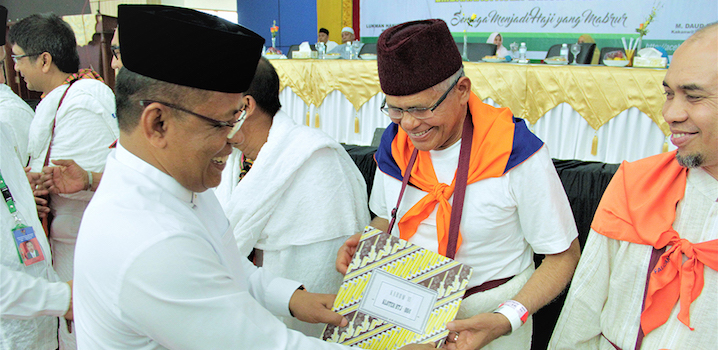 walikota banda aceh melepas jamaah haji